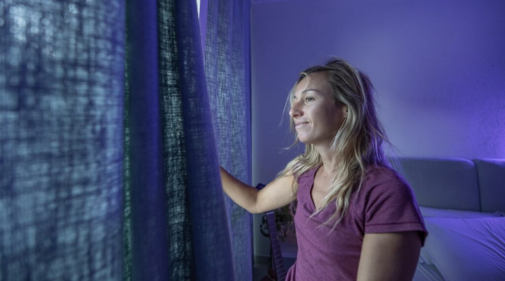 Black out curtains