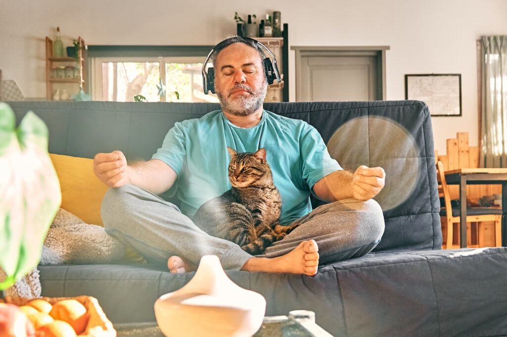 Meditating