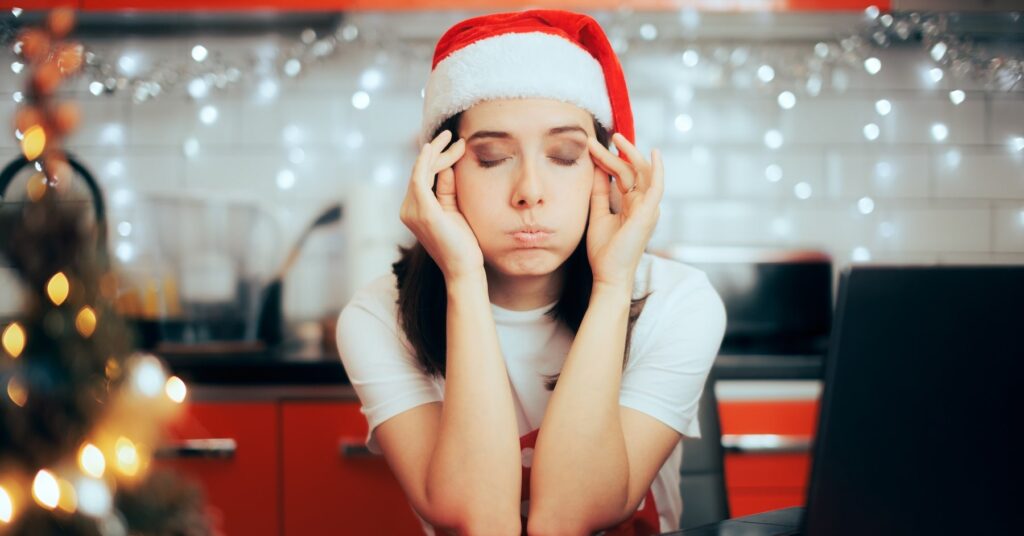 nervous system working overtime during the holidays