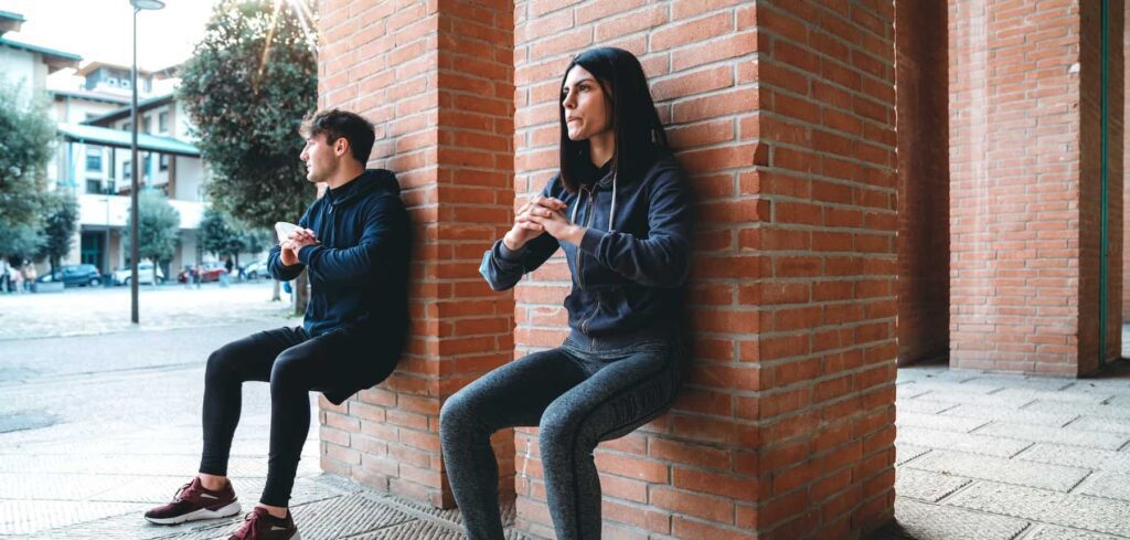 Wall sits